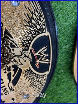 WWE Undisputed V2 CNC Gold Championship Belt 4mm HD Metal Copy Title