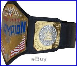 WWE United States Championship Replica Title (2020) Leather Zinc Brass 2mm 4mm