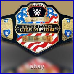 WWE United States Championship Replica Title Belt 4mm Brass Adult Size WWE United States Championship Replica Title Belt 4mm Brass Adult Size
