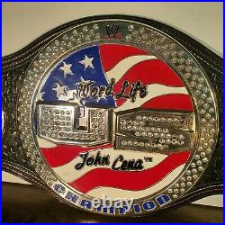 WWE United States John Cena Spinner Brass Plated Championship Belt 2005 Replica