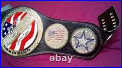 WWE United States John Cena Spinner Championship Belt Real Leather Adult