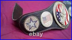 WWE United States John Cena Spinner Championship Belt Real Leather Adult