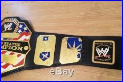 WWE United States Wrestling Championship Belt. Adult Size 2mm Plates