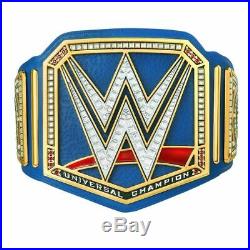 WWE Universal Championship Belt // Blue // Real Leather // Replica