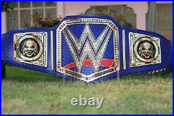 WWE Universal Championship Blue Belt Title Adult Size
