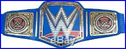 WWE Universal Championship Blue Replica Title Belt Leather Zinc / Brass 2mm 4mm