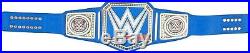 WWE Universal Championship Blue Replica Title Belt Leather Zinc / Brass 2mm 4mm