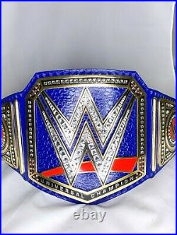 WWE Universal Championship Replica Title Belt Blue Brass 2MM