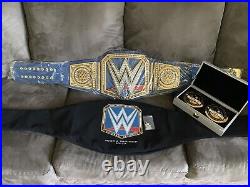 WWE Universal Championship Replica & WrestleMania 36 RARE Side Plates