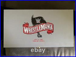WWE Universal Championship Replica & WrestleMania 36 RARE Side Plates