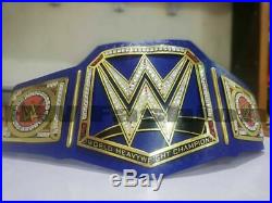 WWE Universal Championship Title Belt Adult Size Blue Handmade