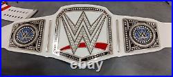 WWE Universal Title Championship Wrestling White Strap Replica Belt Free Ship