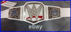 WWE Universal White Strap Championship Wrestling Replica Belt Adult Size 4mm