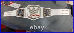 WWE Universal White Strap Championship Wrestling Replica Belt Adult Size 4mm