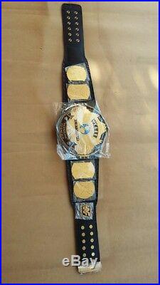 WWE/WWF Classic Gold Winged Eagle Championship Belt Brass Plated Adult Size
