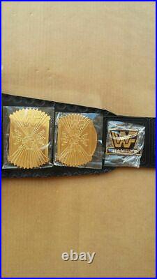 WWE/WWF Classic Gold Winged Eagle Championship Belt Brass Plated Gold Belt