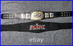 WWE/WWF Official Replica Oval Intercontinental Championship Belt Attitude Era