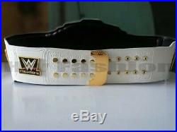 WWE White Intercontinental Championship White Title belt 2mm Plates