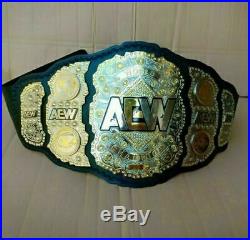 WWE World AEW Championship Wrestling Belt Replica