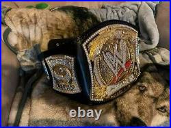 WWE World Championship Belt Spinner Replica 4mm Brass Adult Size