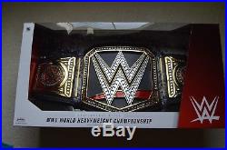 WWE World Heavyweight Championship Belt Adult Full Size Collectible Title NEW