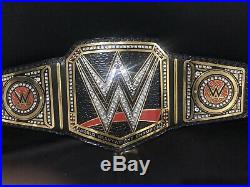 WWE World Heavyweight Championship Replica Title Belt (2014) Leather Zinc/Brass