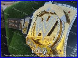 WWE World Heavyweight Championship Spinner Replica Title Belt Brass 2MM 4MM