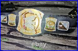 WWE World Heavyweight Championship Spinner Replica Tittle Belt 2MM Brass Black