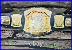 WWE World Heavyweight Championship Spinner Replica Tittle Belt 2MM Brass Black