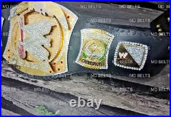 WWE World Heavyweight Championship Spinner Replica Tittle Belt 2MM Brass Black