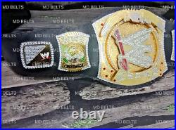 WWE World Heavyweight Championship Spinner Replica Tittle Belt 2MM Brass Black