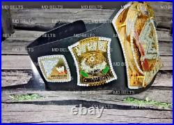 WWE World Heavyweight Championship Spinner Replica Tittle Belt 2MM Brass Black
