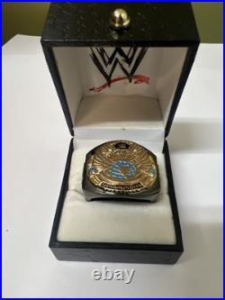 WWE World Wrestling Entertainment 2008 Big Gold Championship Belt Finger Ring WWE World Wrestling Entertainment 2008 Big Gold Championship Belt Finger Ring