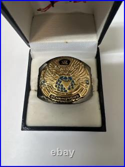 WWE World Wrestling Entertainment 2008 Big Gold Championship Belt Finger Ring WWE World Wrestling Entertainment 2008 Big Gold Championship Belt Finger Ring