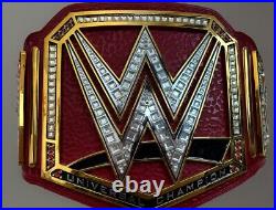 WWE Wrestling Championship Red Universal Commemorative Title Belt Discontinued