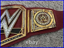 WWE Wrestling Championship Red Universal Commemorative Title Belt Discontinued