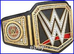 WWE Wrestling Championship Replica Title Belt Black Adult Size 2mm Brass