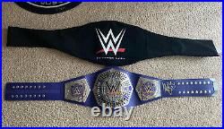 WWE authentic cruiserweight championship replica belt SIGNED by Drew Gulak