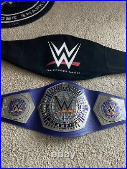 WWE authentic cruiserweight championship replica belt SIGNED by Drew Gulak