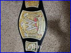 WWE championship belt adult replica SIGNED Cena Edge
