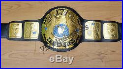 WWF 2mm Big Eagle Attitude Era World Heavyweight Championship Replica Belt