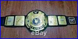WWF 2mm Big Eagle Attitude Era World Heavyweight Championship Replica Belt Adult