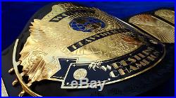 WWF 2mm Winged Eagle Wrestling Championship Adult Metal Replica Belt