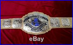 WWF 4mm GOLD Leather Intercontinental Wrestling Championship Adult Replica Belt