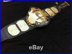 WWF 4mm Winged Eagle Heavyweight Wrestling Championship Adult Metal Replica Belt