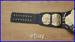 WWF 4mm Zinc DUAL Plated Winged Eagle Heavyweight Wrestling Championship Belt