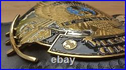 WWF 4mm Zinc DUAL Plated Winged Eagle Heavyweight Wrestling Championship Belt