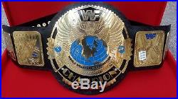 WWF Attitude Era BIG EAGLE World Heavyweight Championship Belt with WOODEN CASE