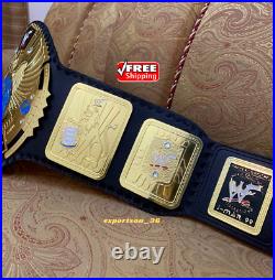 WWF Attitude Era Big Eagle Championship Replica Tittle Belt New Brass Adult size