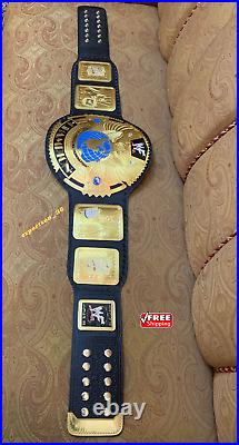 WWF Attitude Era Big Eagle Championship Replica Tittle Belt New Brass Adult size